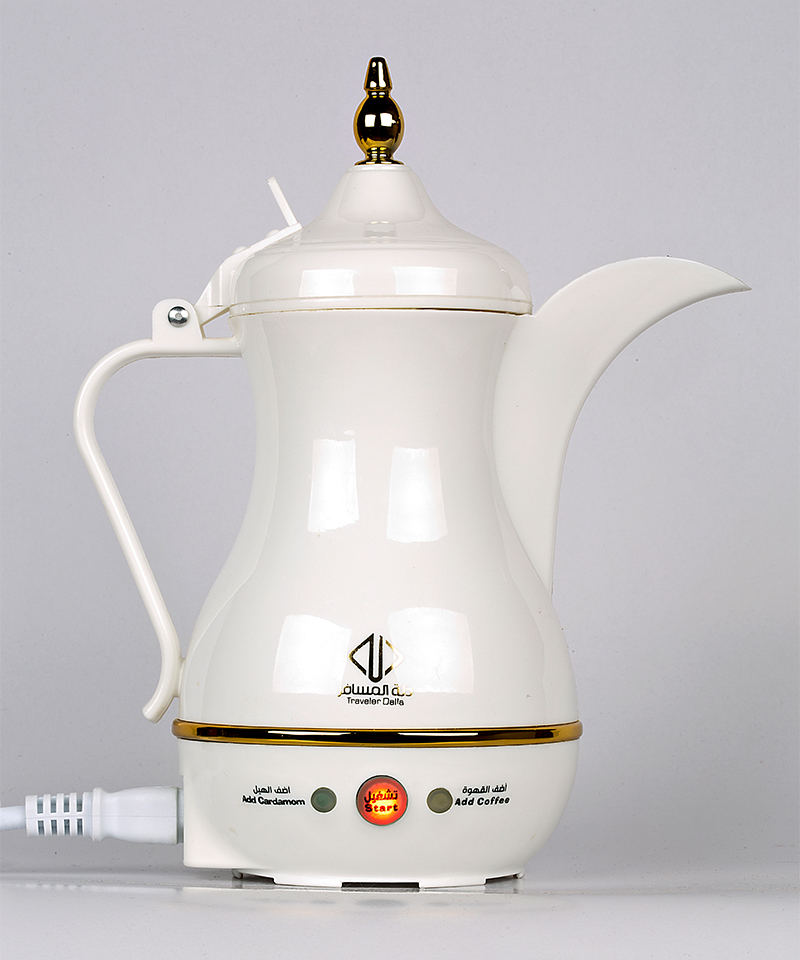 دلة المسافر - صانعة القهوة العربية الكهربائية